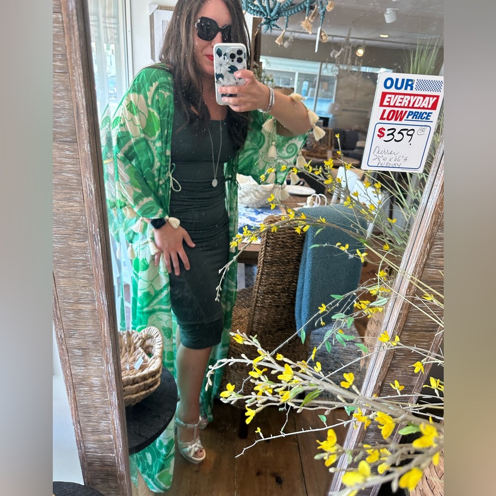 Anthropologie Farm Rio Tropical Groove Kimono Dress - Picture 7 of 9